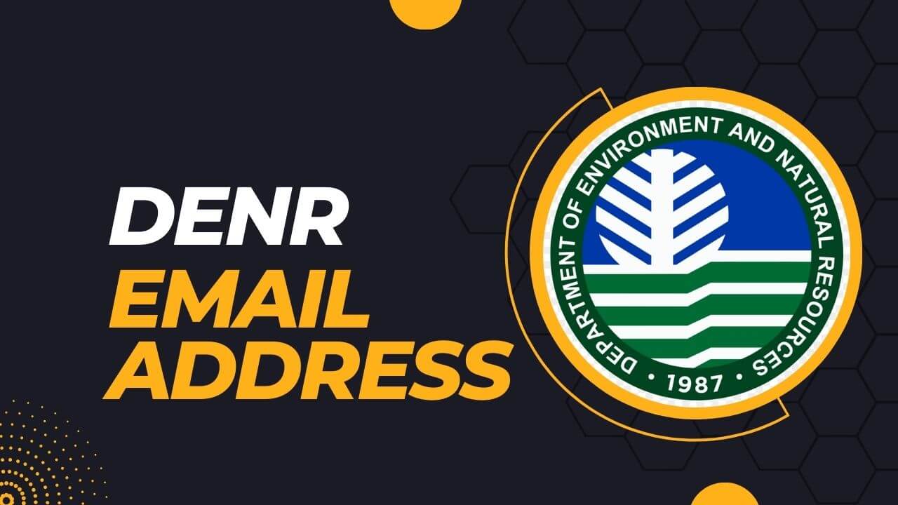DENR Email address