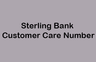 Sterling Bank Customer Care Number